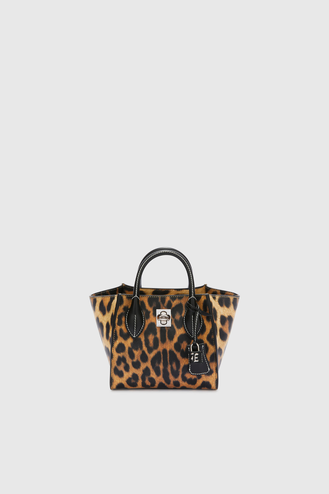 Mini Maggie in animalier print nappa leather