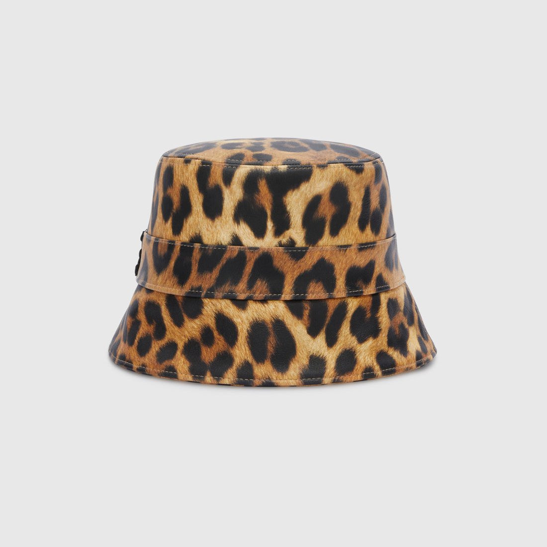 Animal print bucket hat